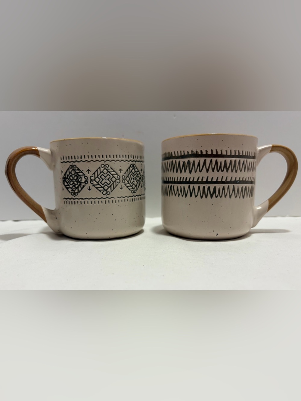 Casa Moderna Ceramic Mug with Speckled Cream Glaze